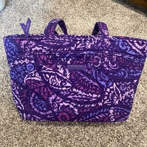 Vera Bradley Purple Paisley Amethyst Pattern